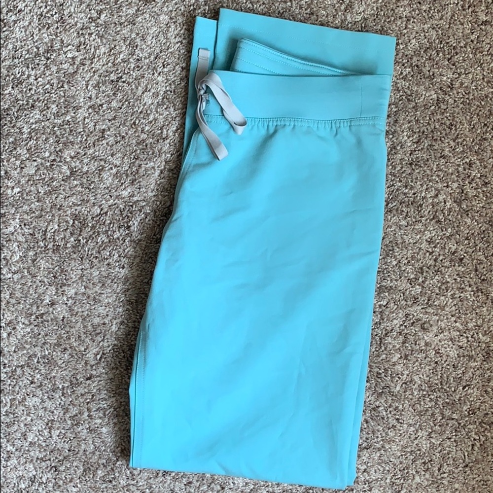 Figs Sea Glass Livingston Scrub Pants
